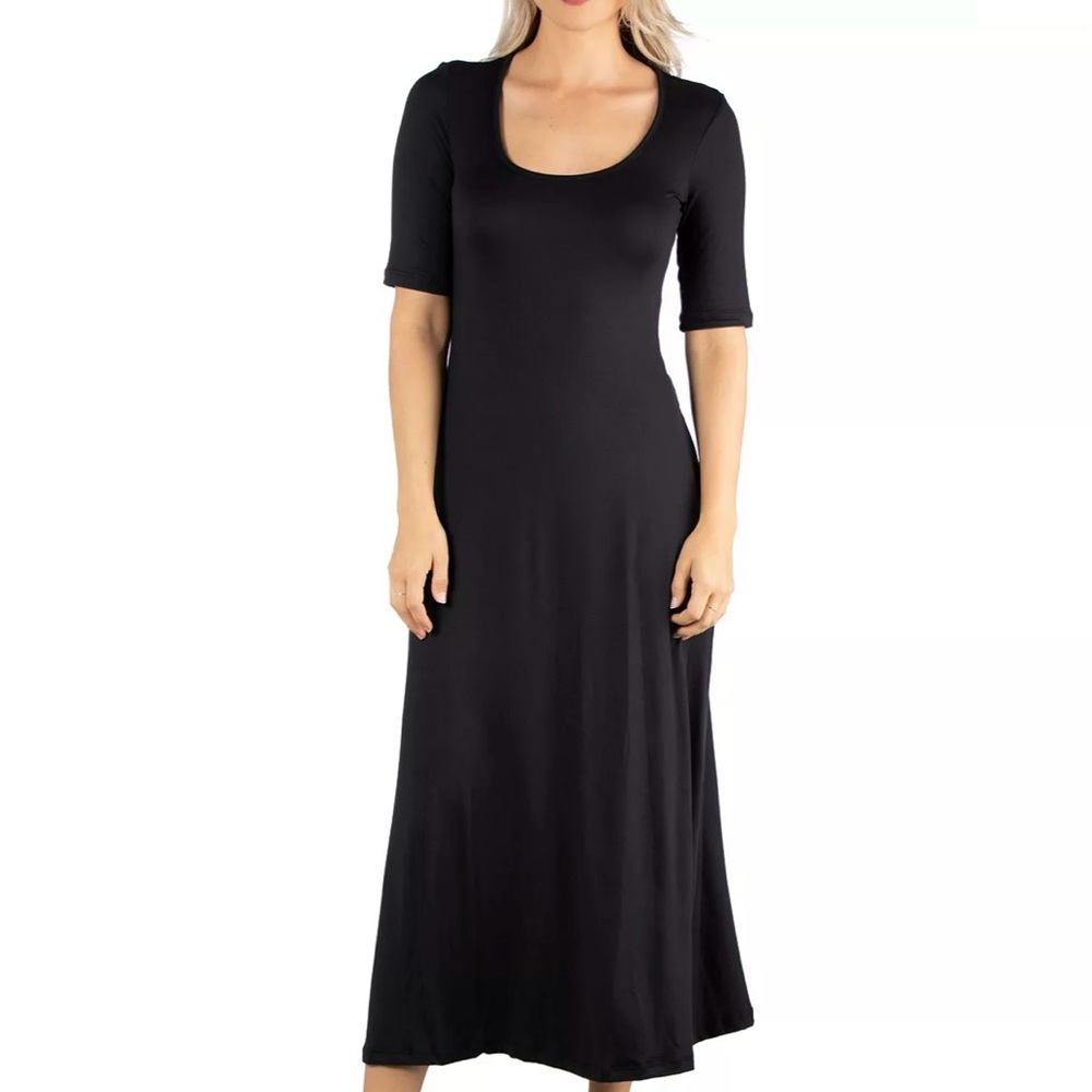 NWT 24seven women’s maxi dress SZ Large - Picture 1 of 9